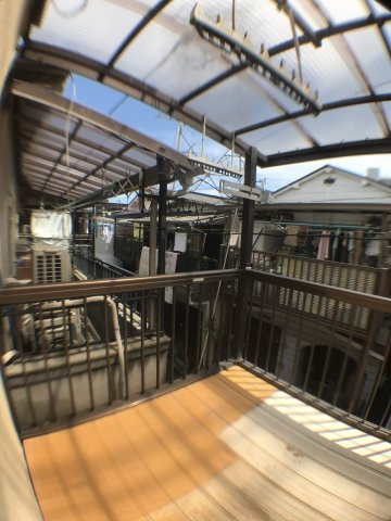 ペディハウス　尼崎市西立花（オーナチェンジ）のバルコニー|落ち着いた時間を過ごせるバルコニーです