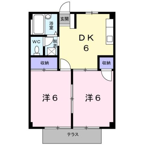 【間取り】 | シティハイツおおすみＢ