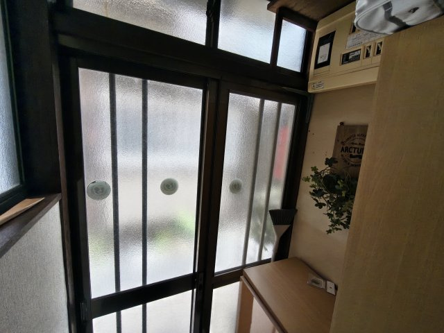 旧浦野邸の玄関|シンプルで使いやすい玄関です