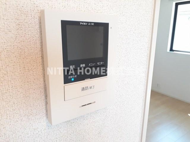 福知山市石原４丁目のアパートのセキュリティ|ＴVドアホンを設置＊