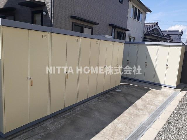 福知山市石原４丁目のアパートのその他共用部分|外部物置があって便利！