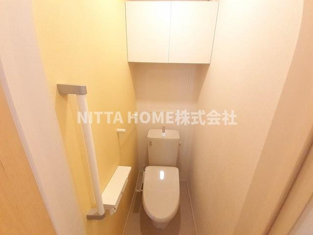 福知山市石原４丁目のアパートのトイレ|温水洗浄付きのトイレになります☆彡