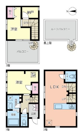 【間取り】 | 茅ヶ崎市中海岸３丁目築浅戸建て