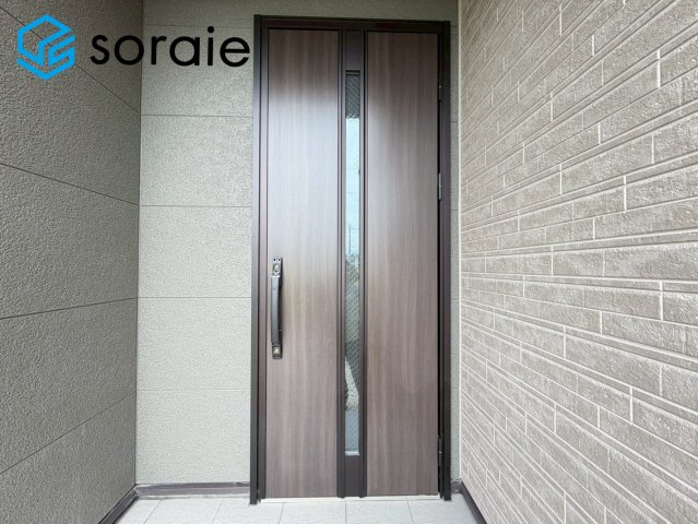 所沢市上安松7期　全4棟　新築戸建　リーブルガーデンの玄関|2026/6/9撮影