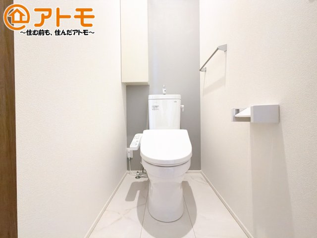 【トイレ】 | 沼津市大岡Ⅸ　分譲住宅　3号棟 | 清潔感のあるトイレです！