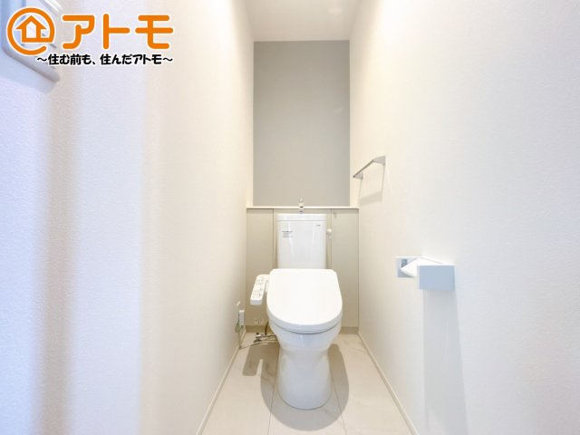 【トイレ】 | 沼津市大岡Ⅸ　分譲住宅　3号棟 | ２つトイレがあるので朝も混みあわずに使うことができます！