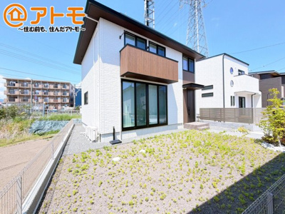【庭】 | 沼津市大岡Ⅸ　分譲住宅　3号棟 | 広いお庭はお子様と遊んだり、趣味を楽しんだりするのにピッタリ♪