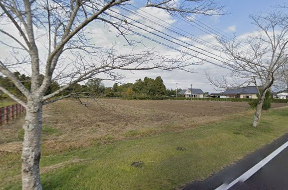 都城市横市町の売地の外観