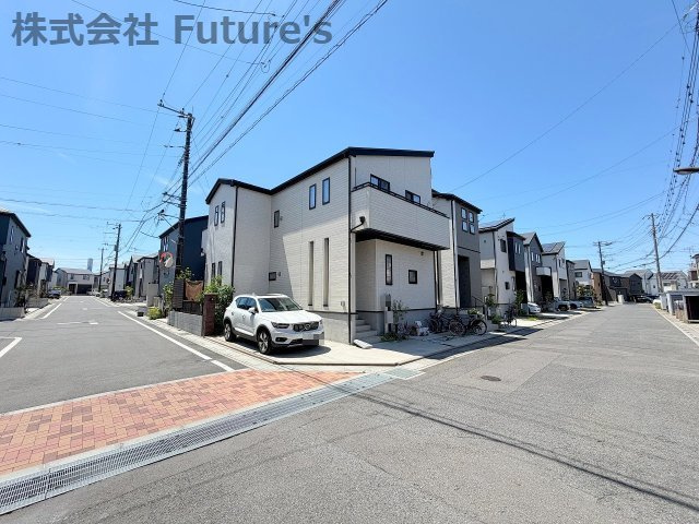 八潮市古新田　中古戸建の前面道路含む現地写真|◆前面道路含む現地写真です◆