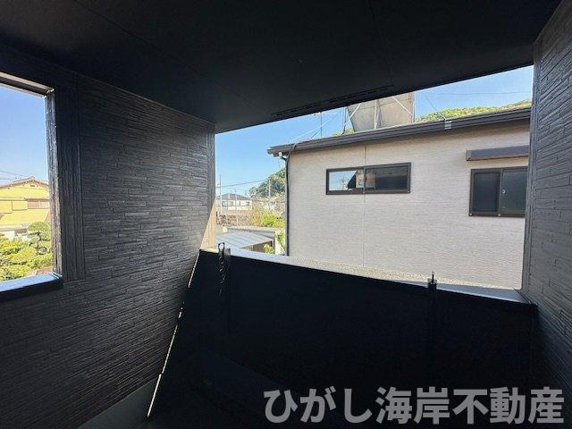 平塚市山下1丁目　新築戸建　全2棟のバルコニー|バルコニー