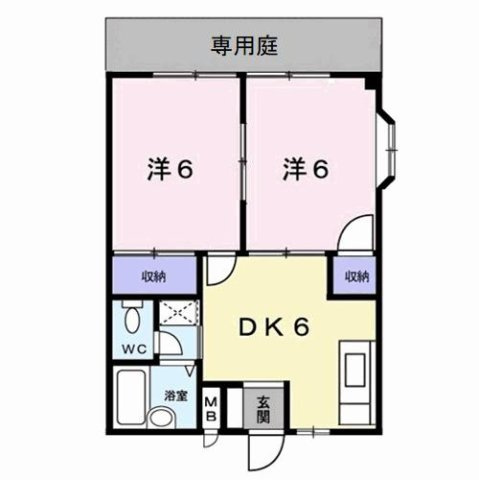 【間取り】 | リバティコーポ・ヒロ