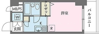 ウィンベルソロ国分寺1の間取り
