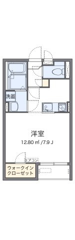 クレイノ畑山Ⅱの間取り|代表的な間取のため実際の間取とは異なる場合があります