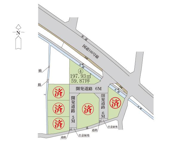 北区小山　1区画の土地図