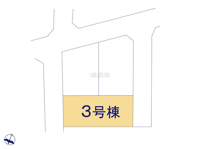 【新築分譲住宅】ふじみ野市福岡中央5期の区画図