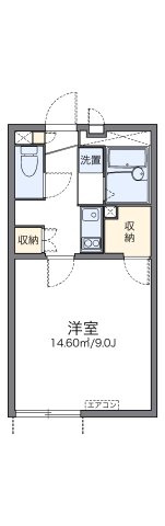 レオネクスト颯の間取り