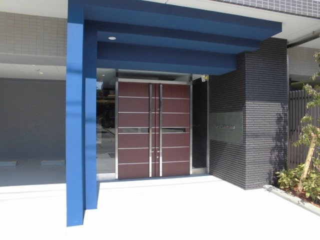 ポラリス菊川のエントランス