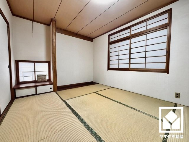 城陽市久世上大谷の和室|実写真と間取り図からCG再現した「空室リフォームイメージ」のため、実際と異なります。