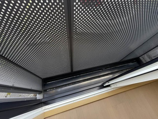 シエスタ水沢のバルコニー