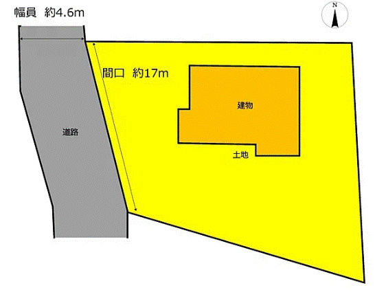 藤岡市浄法寺　中古999の区画図