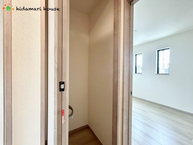 第6北本東間　新築戸建　ハートフルBの収納|2階廊下収納