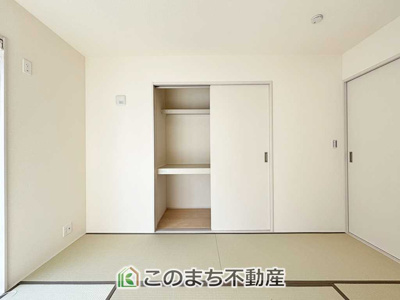 【収納】 | LiveleGarden.S　下野烏ケ森　2号棟 | 全室収納で屋内をすっきり保てます