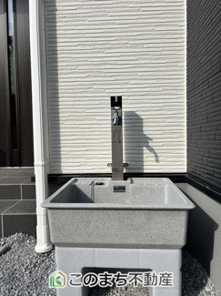 【設備】 | LiveleGarden.S　下野烏ケ森　2号棟 | 洗車や植栽の散水に便利な外水栓☆