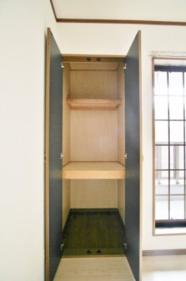 【収納】 | ライフ館ボナールB・A | 専用の収納スペースです