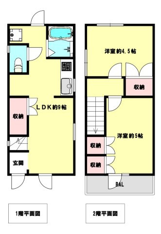 千鳥が丘3丁目戸建の間取り