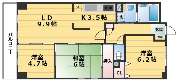 MNS千本の間取り
