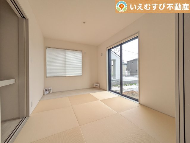 Livele Garden.S　大泉第16寄木戸の和室|6畳の和室は小さなお子様のお世話に大活躍
和室がLDK横なので帰宅時などにちょっと休憩するにも便利です♪