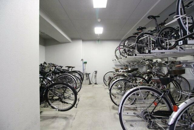 スカイコート浅草柳橋のその他共用部分|駐輪場
