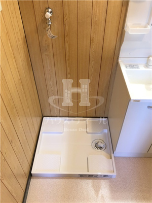 【設備】 | ポーラスターハイツ | 室内洗濯機置き場