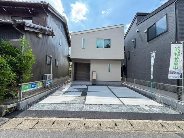 新築戸建　岐阜市西荘　全2区画分譲の前面道路含む現地写真|■前面道路　■ヤマダ不動産　株式会社リライフ　
■夢のマイホーム購入をフルサポートします！