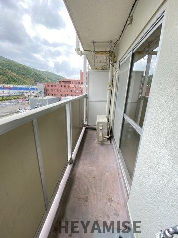ビレッジハウス末石3号棟のバルコニー|※同間取りの別のお部屋の画像です※現況を優先します