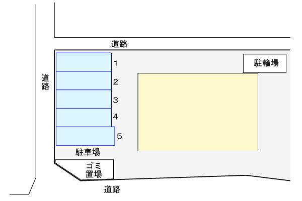 ガーデンヒルズ白糸の駐車場