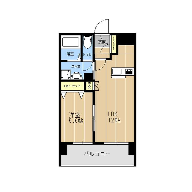 菊池郡菊陽町大字津久礼の賃貸マンションの間取り