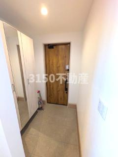 安良田町5丁目貸家の玄関