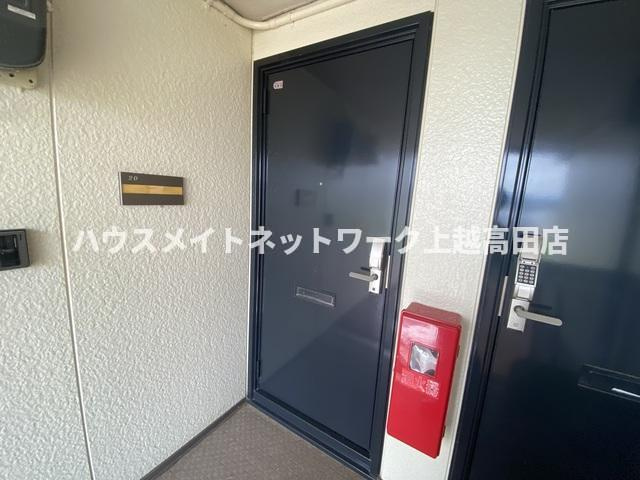 コーポカメリアＤ棟のエントランス|エントランス