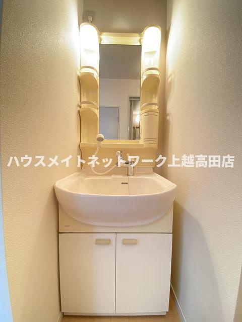 コーポカメリアＤ棟の洗面所|浴室