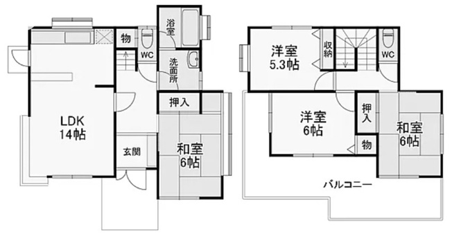 【間取り】
