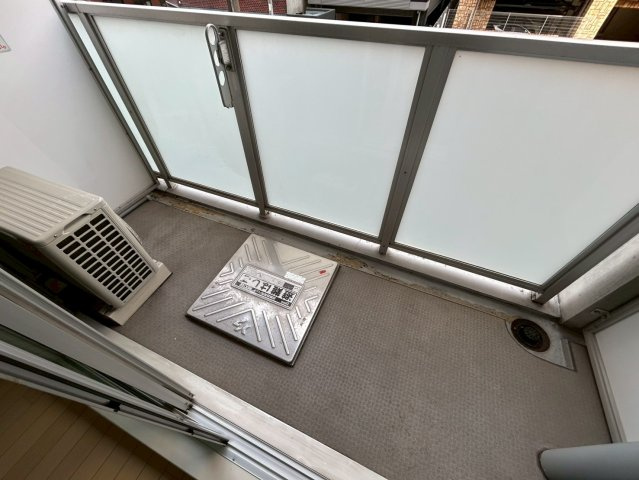 ルクレ新町レジデンスのバルコニー