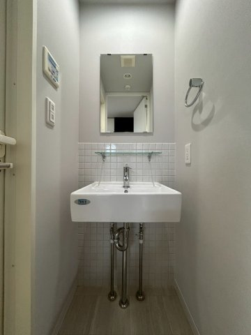 ルクレ新町レジデンスの洗面所