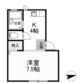 プレジールミスミの間取り