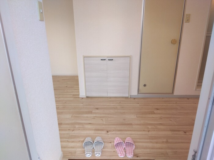 プレジールミスミの玄関