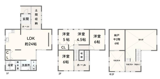 神戸市西区玉津町西河原の間取り