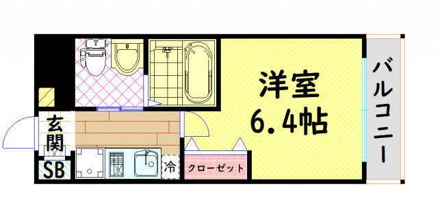 【間取り】 | エスリード野田阪神駅前