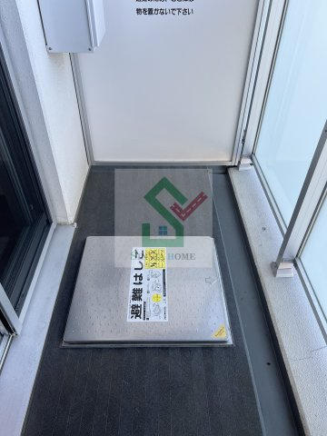 アゼスト田無のバルコニー