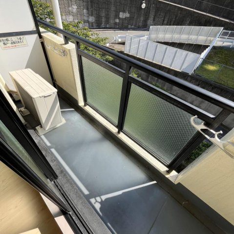 司ハイツのバルコニー