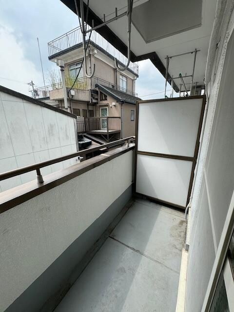 メゾン東小岩Ⅱのバルコニー